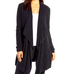Barefoot Dreams Bamboo Chic Lite Black Cardigan Size S/M